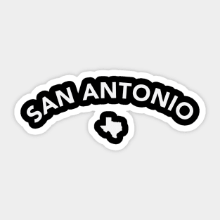 San Antonio TX Sticker